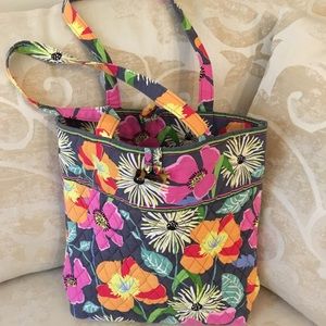 Vera Bradley tote Jazzy Blooms